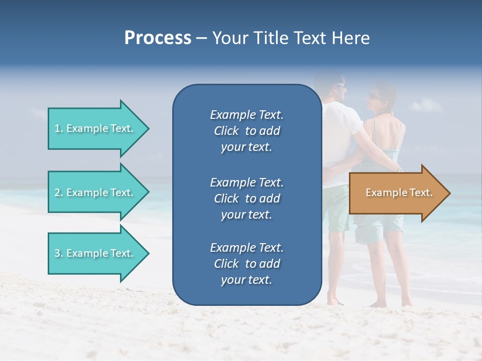 Water Happiness Together PowerPoint Template