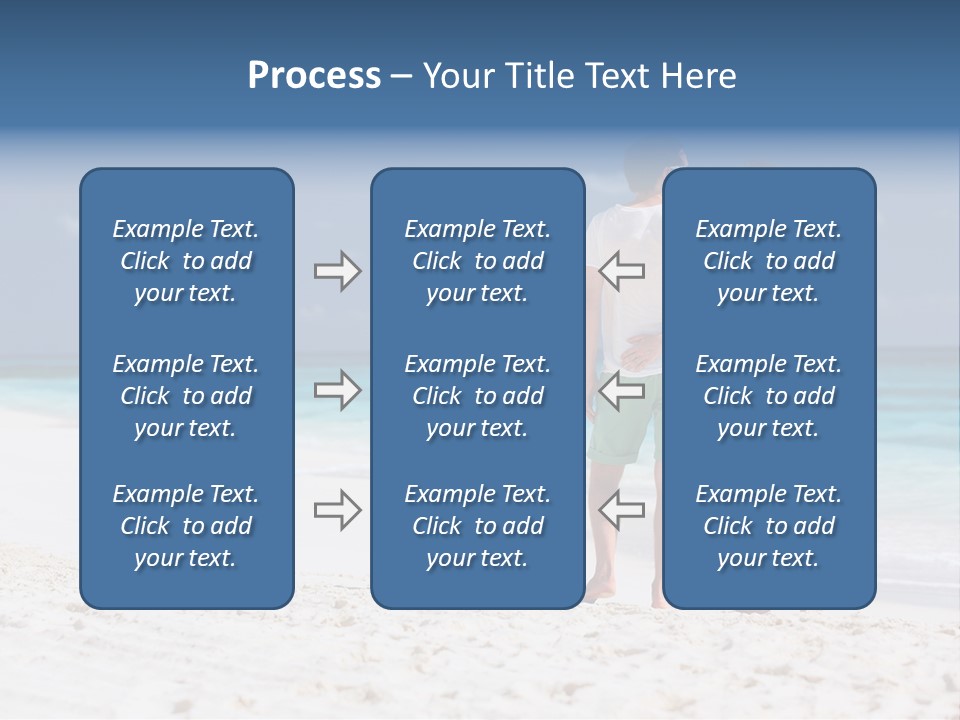 Water Happiness Together PowerPoint Template