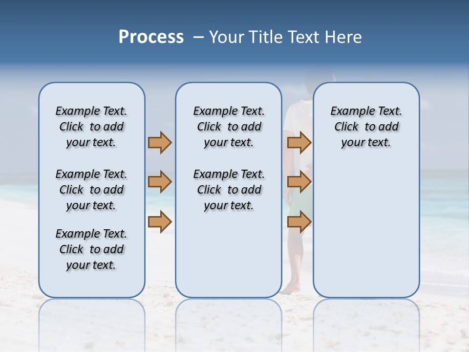 Water Happiness Together PowerPoint Template