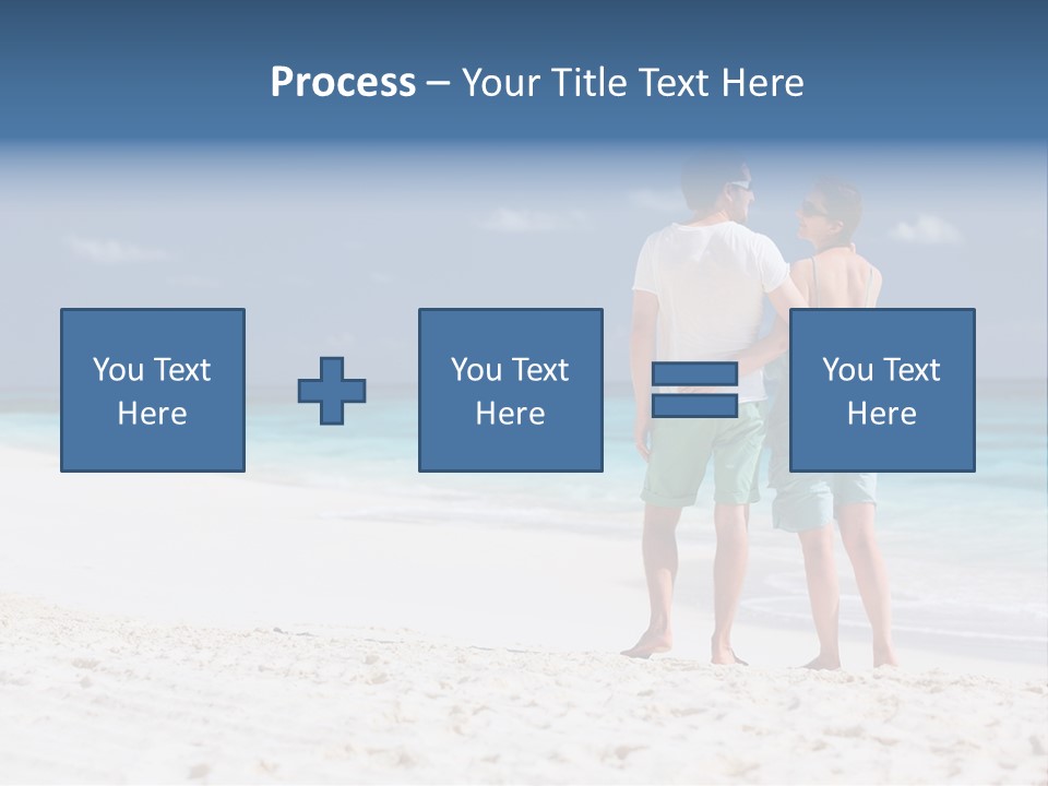 Water Happiness Together PowerPoint Template