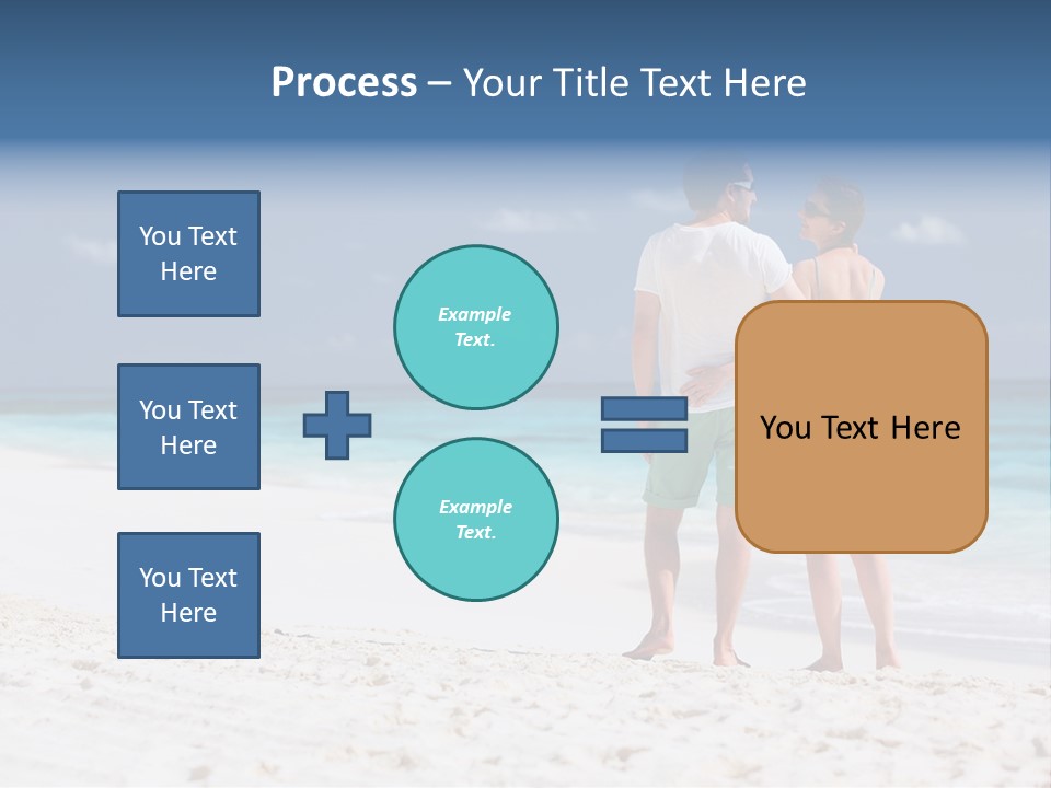 Water Happiness Together PowerPoint Template
