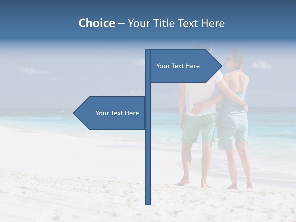 Water Happiness Together PowerPoint Template