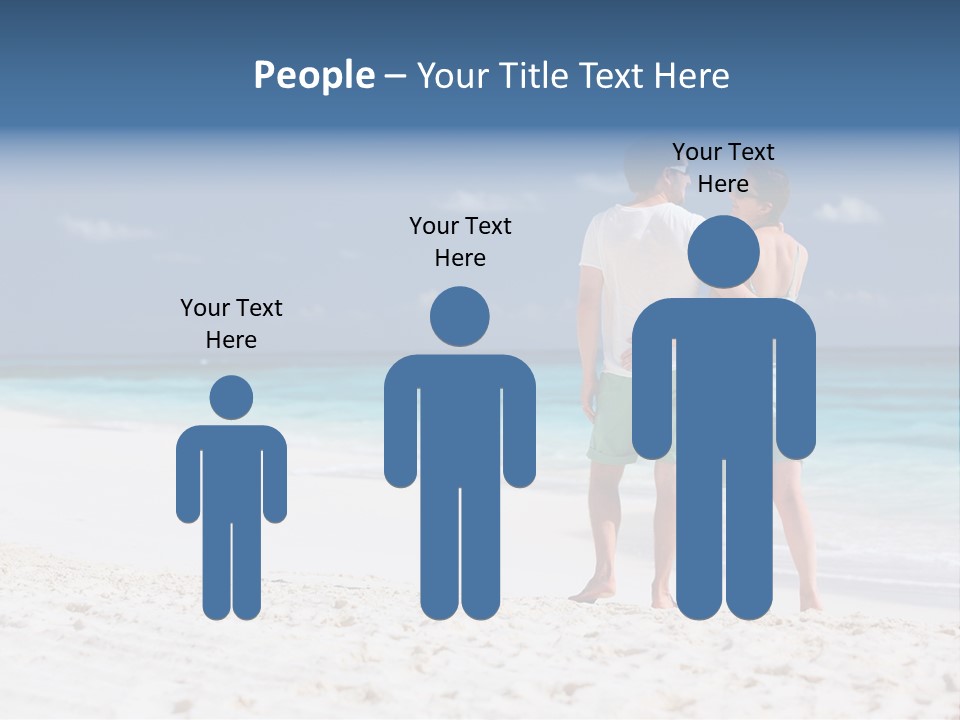 Water Happiness Together PowerPoint Template