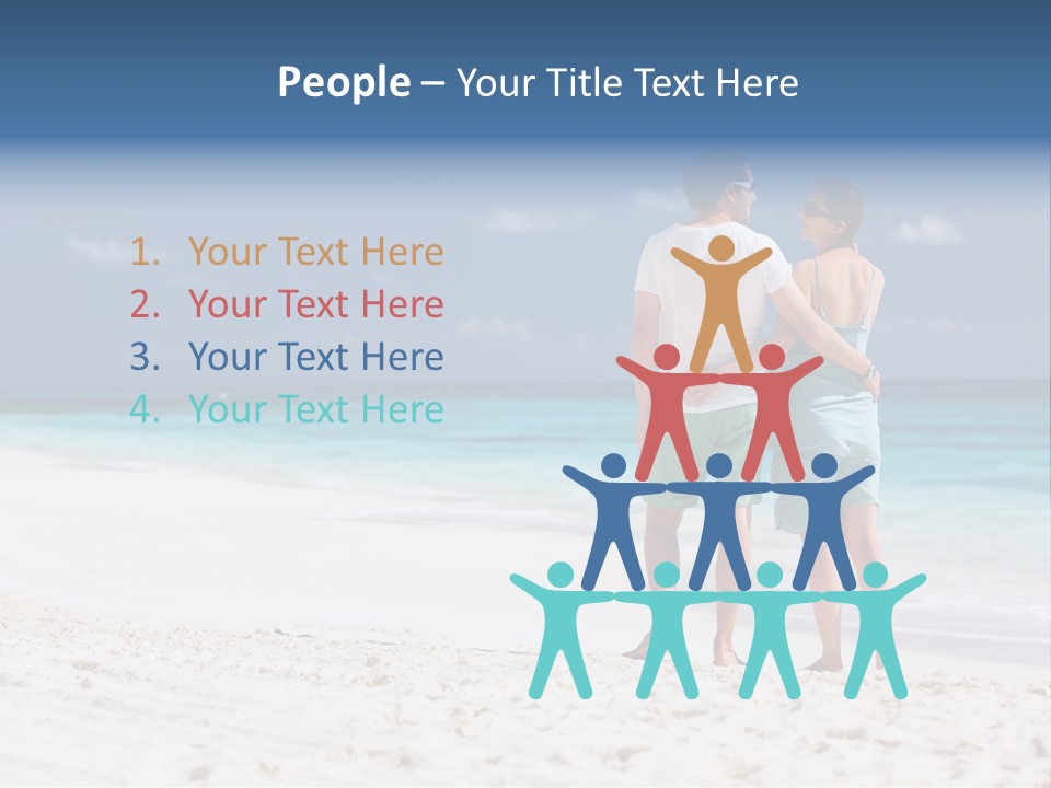 Water Happiness Together PowerPoint Template