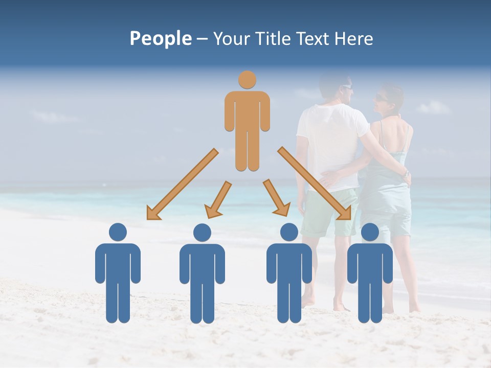 Water Happiness Together PowerPoint Template