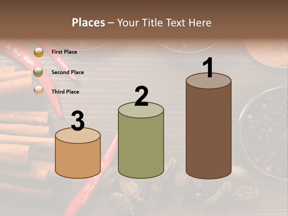 Stilllife Food Cardamom PowerPoint Template