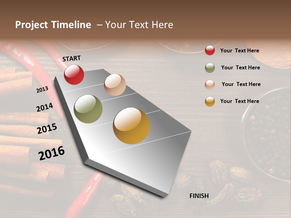 Stilllife Food Cardamom PowerPoint Template