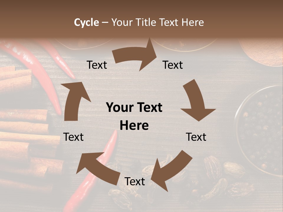 Stilllife Food Cardamom PowerPoint Template