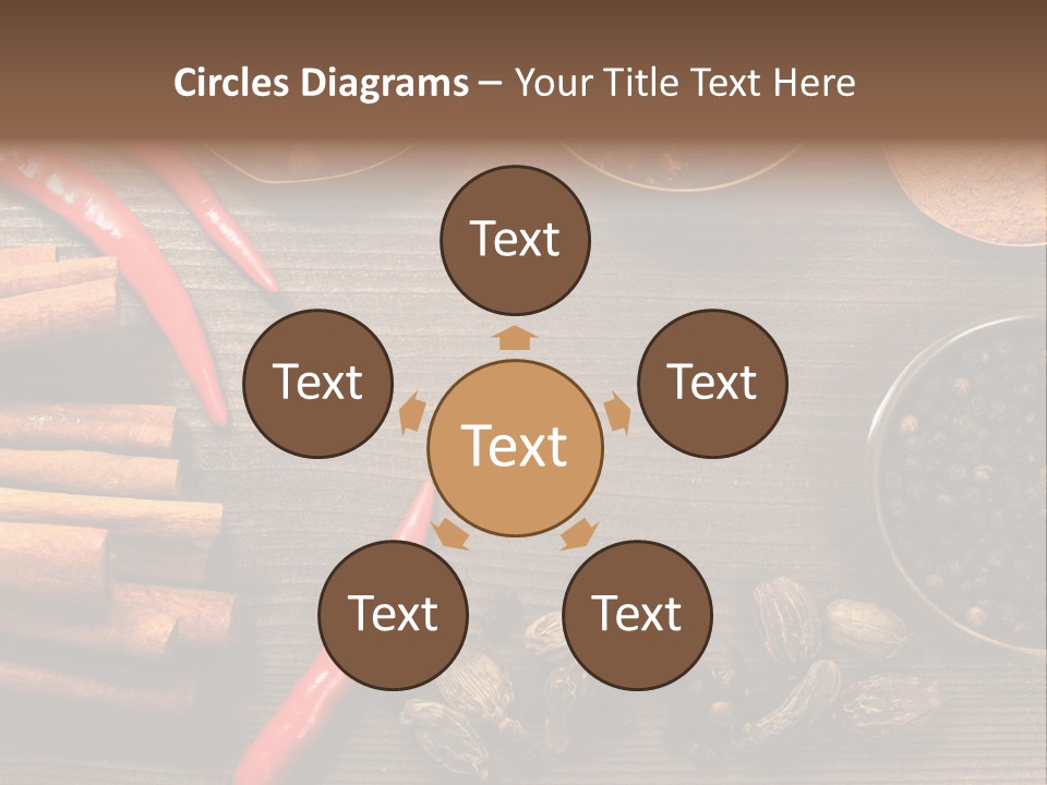 Stilllife Food Cardamom PowerPoint Template