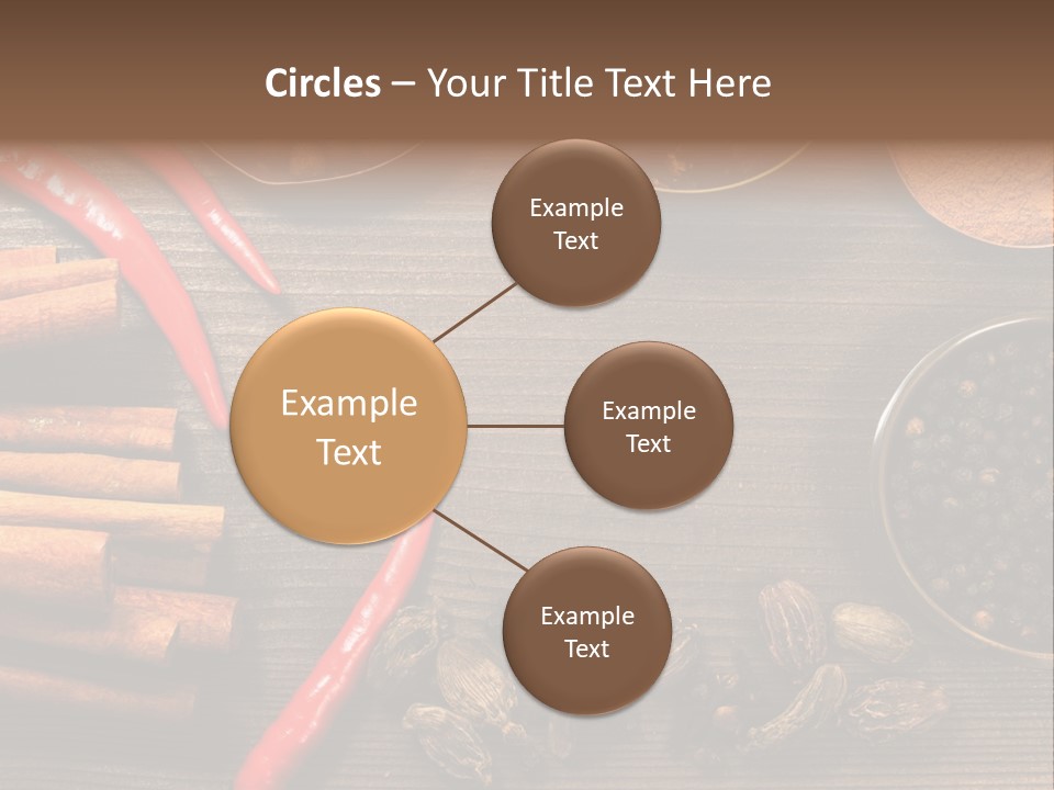 Stilllife Food Cardamom PowerPoint Template