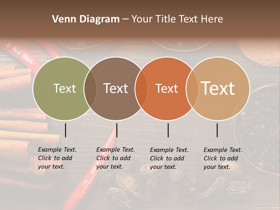 Stilllife Food Cardamom PowerPoint Template