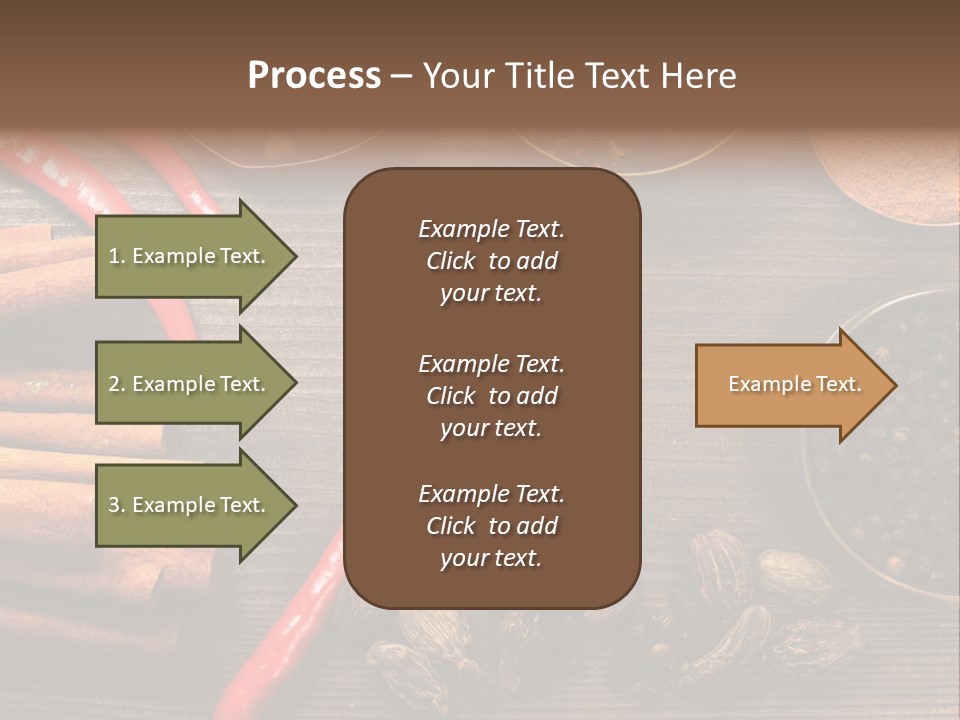 Stilllife Food Cardamom PowerPoint Template
