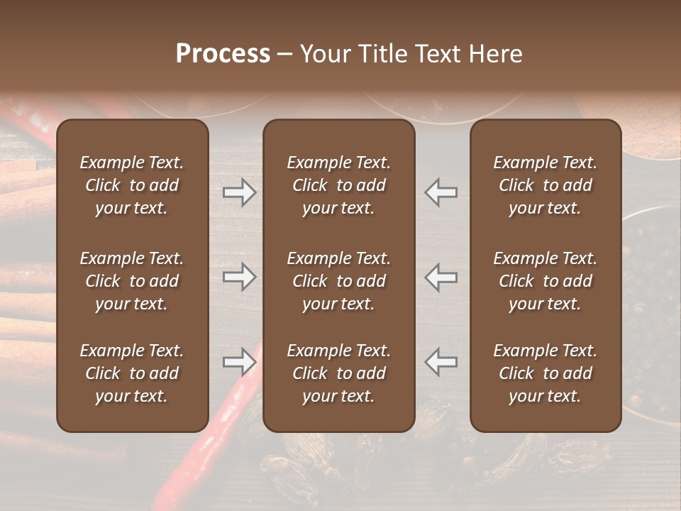 Stilllife Food Cardamom PowerPoint Template