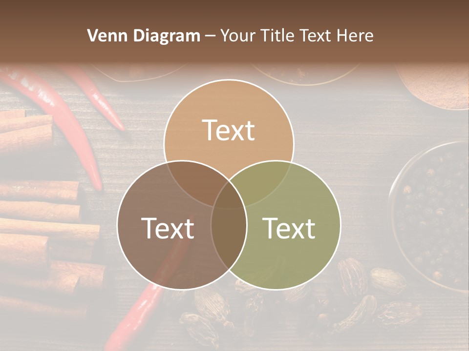 Stilllife Food Cardamom PowerPoint Template