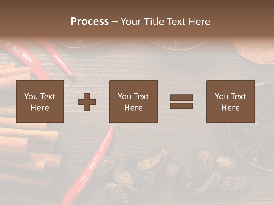 Stilllife Food Cardamom PowerPoint Template