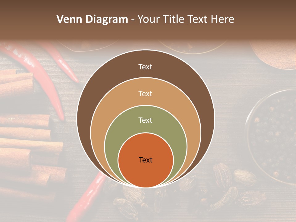 Stilllife Food Cardamom PowerPoint Template