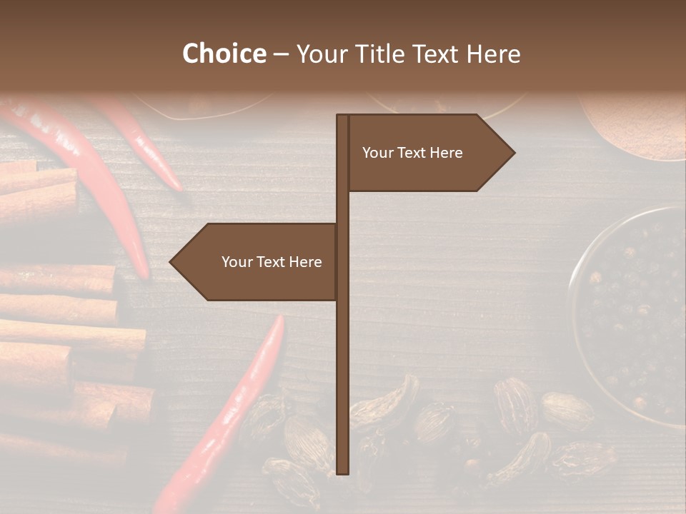 Stilllife Food Cardamom PowerPoint Template