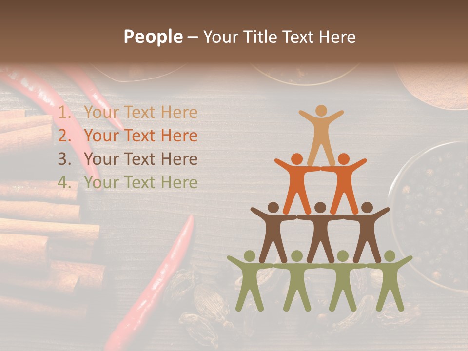 Stilllife Food Cardamom PowerPoint Template