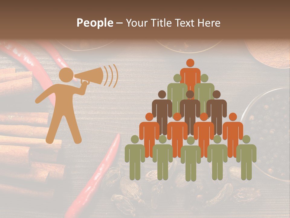 Stilllife Food Cardamom PowerPoint Template