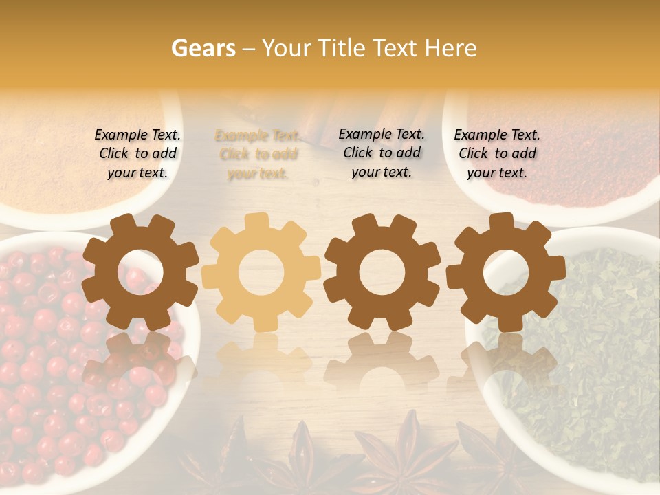 Red Stars Purity PowerPoint Template