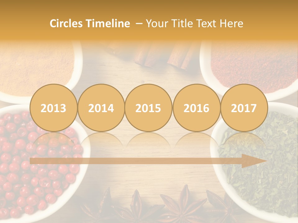 Red Stars Purity PowerPoint Template