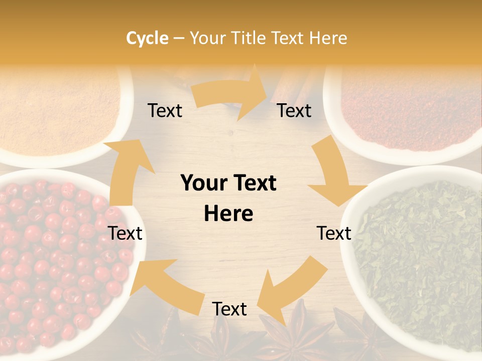 Red Stars Purity PowerPoint Template