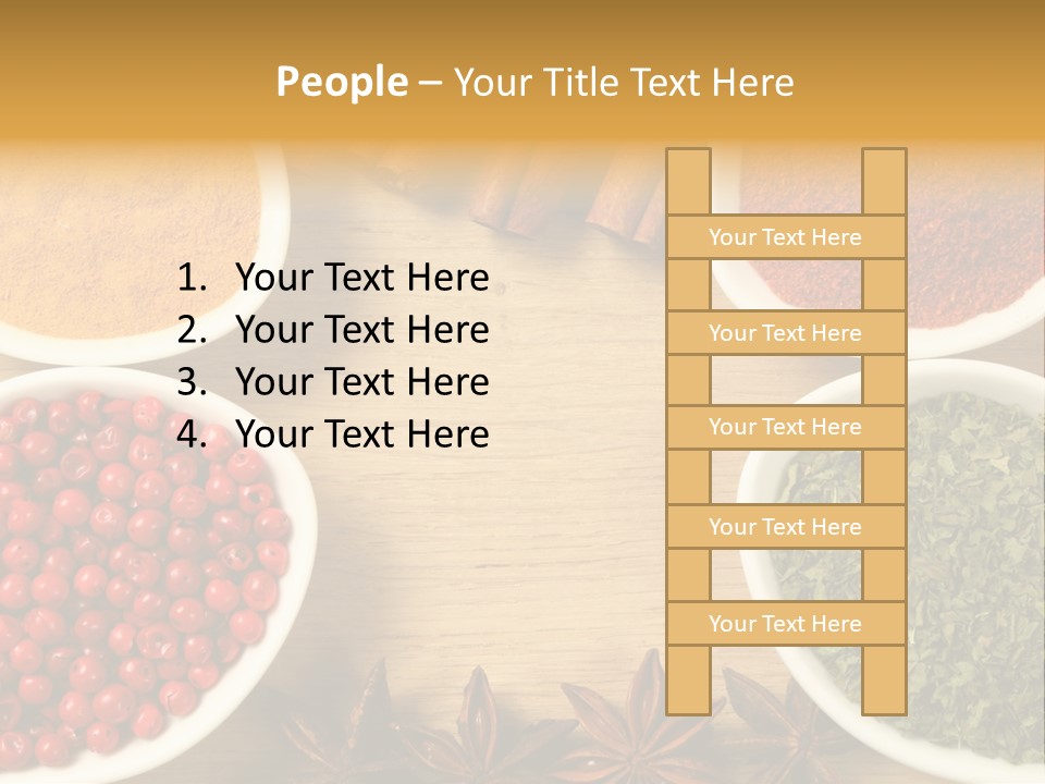 Red Stars Purity PowerPoint Template