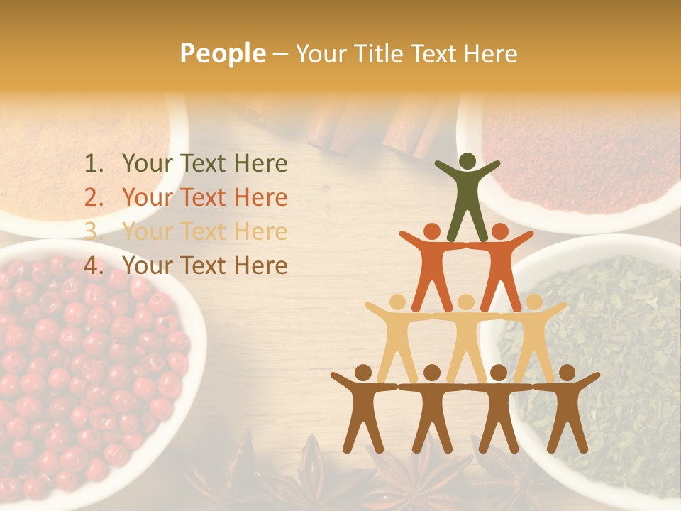 Red Stars Purity PowerPoint Template