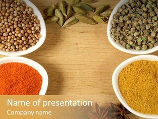 Flavour Stars Color PowerPoint Template