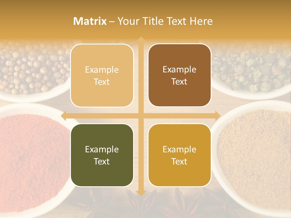 Flavour Stars Color PowerPoint Template