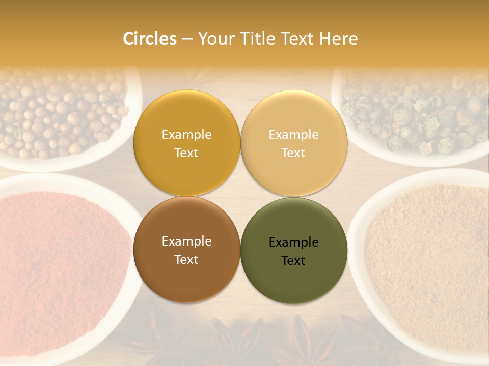 Flavour Stars Color PowerPoint Template