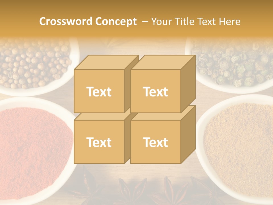 Flavour Stars Color PowerPoint Template