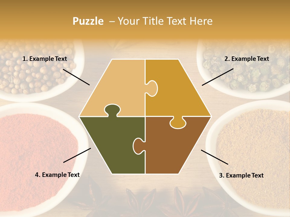 Flavour Stars Color PowerPoint Template