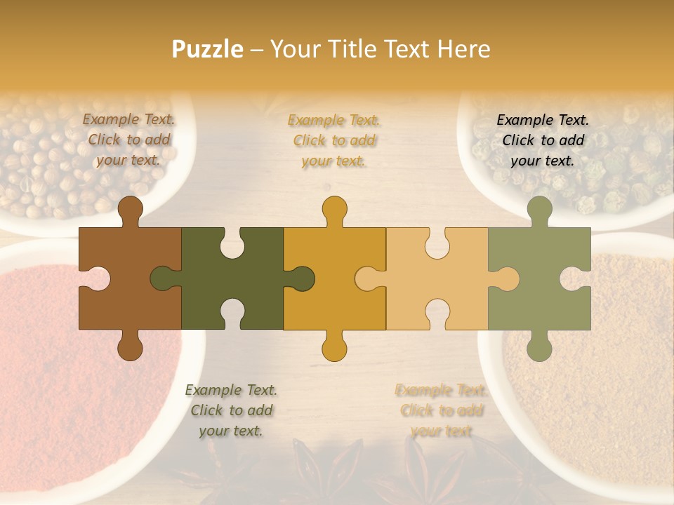 Flavour Stars Color PowerPoint Template