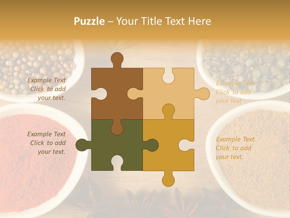 Flavour Stars Color PowerPoint Template