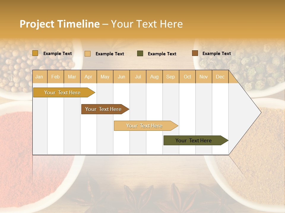 Flavour Stars Color PowerPoint Template