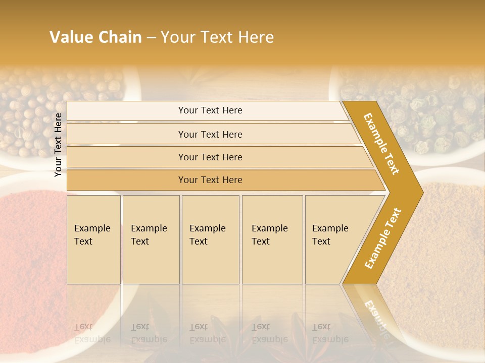 Flavour Stars Color PowerPoint Template