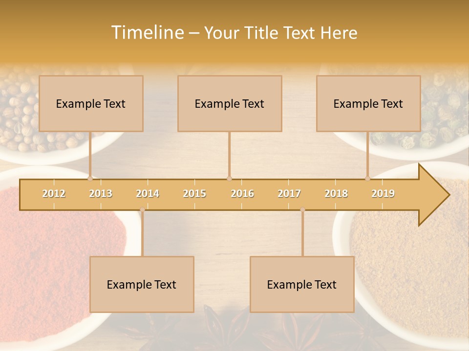 Flavour Stars Color PowerPoint Template