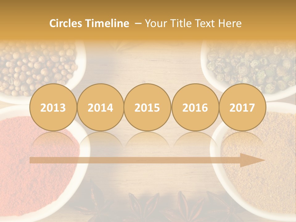 Flavour Stars Color PowerPoint Template