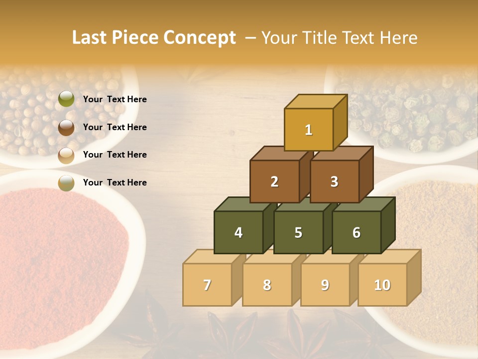 Flavour Stars Color PowerPoint Template