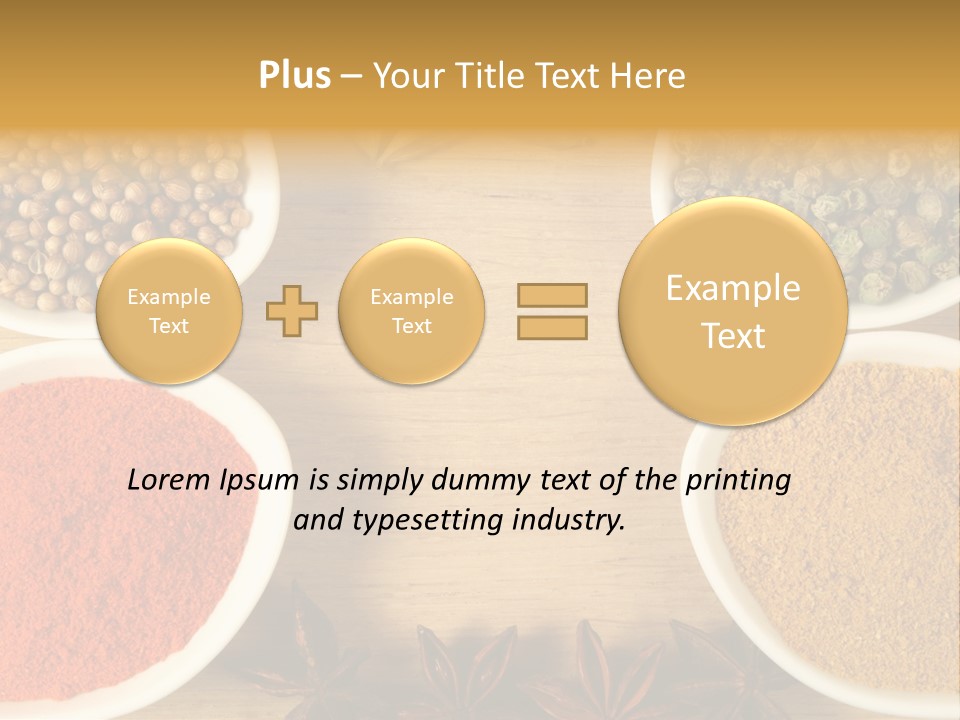 Flavour Stars Color PowerPoint Template