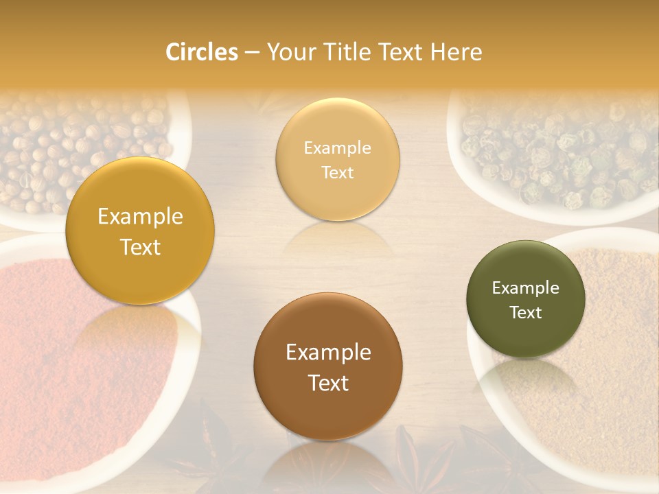 Flavour Stars Color PowerPoint Template