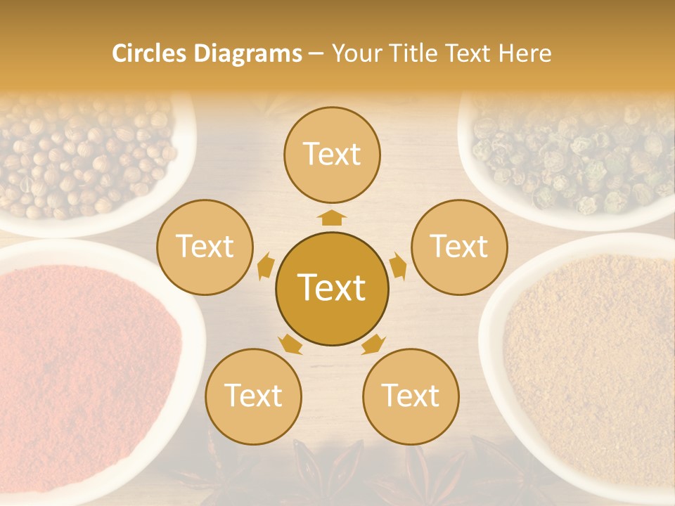 Flavour Stars Color PowerPoint Template