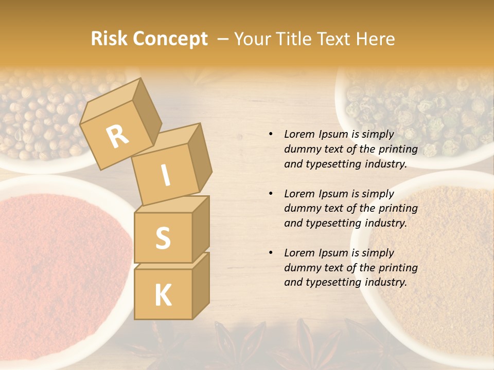 Flavour Stars Color PowerPoint Template