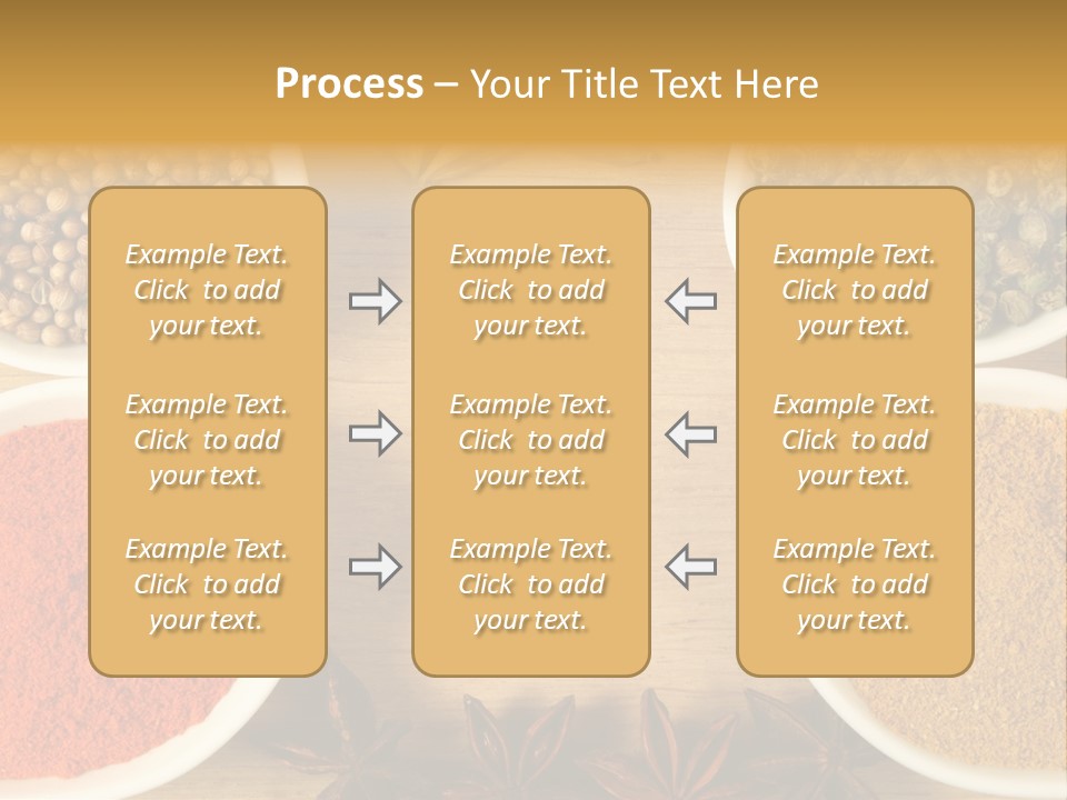 Flavour Stars Color PowerPoint Template