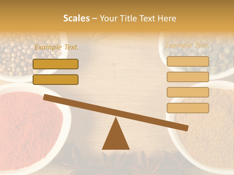 Flavour Stars Color PowerPoint Template
