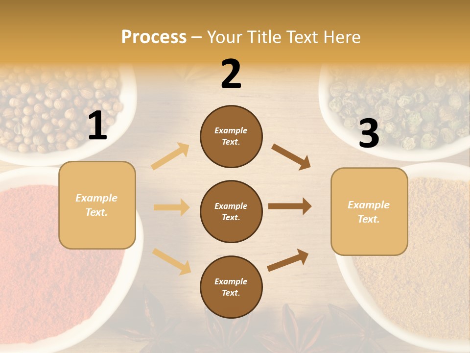 Flavour Stars Color PowerPoint Template