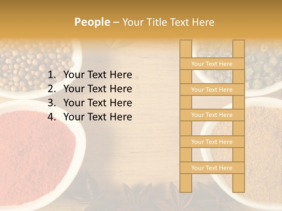 Flavour Stars Color PowerPoint Template
