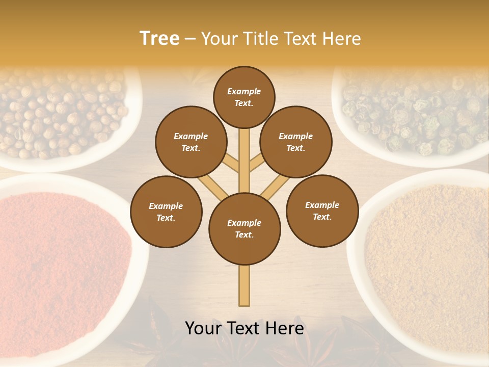 Flavour Stars Color PowerPoint Template