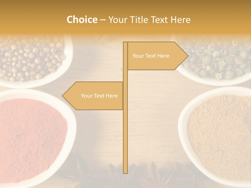Flavour Stars Color PowerPoint Template
